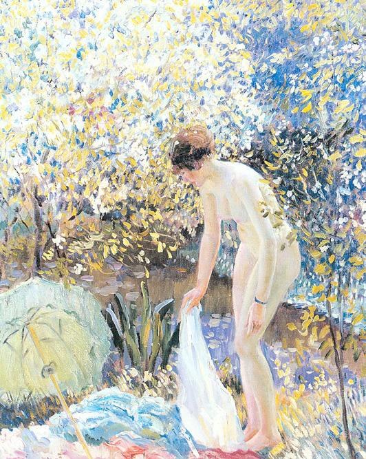 Frederick Carl Frieseke Cherry Blossoms